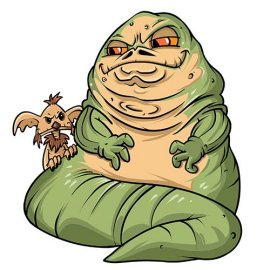 Jabba the Hutt Inventive Pin