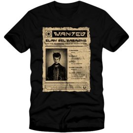 Elan Sel'Sabagno Wanted Poster T-Shirt