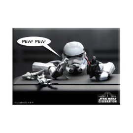 Stormtrooper Pew Pew Magnet