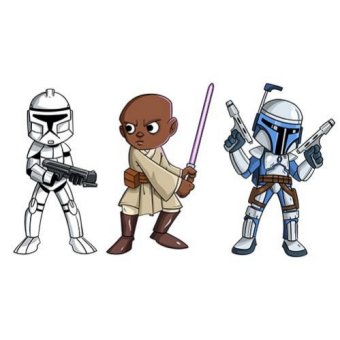 Attack of the Clones Pin 3-Pack