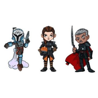 Road to Celebration The Mandalorian Pin 3-Pack