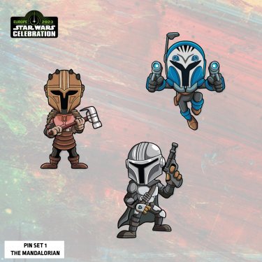 Road to Celebration - The Mandalorian Pin Pack