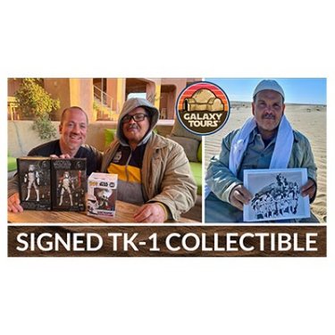 Giveaway | TK-1 (Original Stormtrooper) Signed Collectible | Enter to Win at Galaxy Tours Exhibit