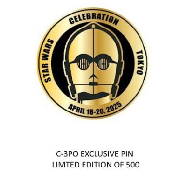 SalesOne C-3PO Pin Badge