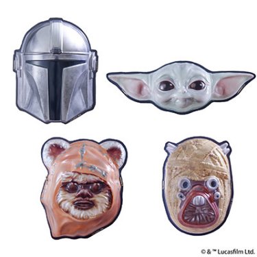 Mask Accessory ( Mandalorian / Grogu / Ewok / Tusken Raiders )