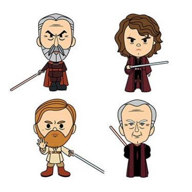 Revenge of the Sith Pin Set