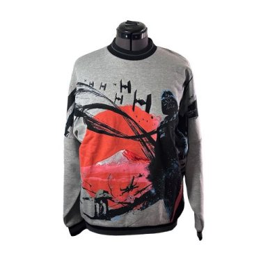 SWCJ Key Art Chenille Drop Crew Neck