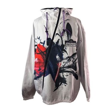 SWCJ Angled Zip Wind Breaker