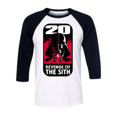 SWCJ Revenge of the Sith 20th Logo Raglan T-Shirt