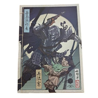 Mando & Grogu "Wato-ji" Japanese Bound Note pad