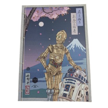 R2-D2 & C-3PO "Wato-ji" Japanese Bound Note pad