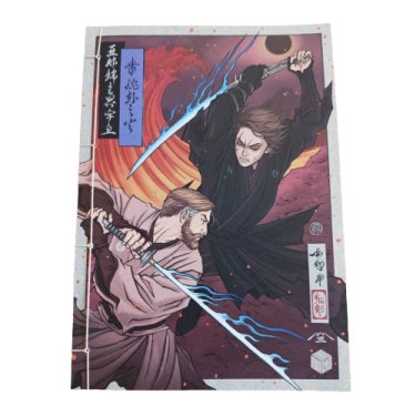 Anakin & Obi-Wan "WATOJI" Ukiyo-e Bound Notepad