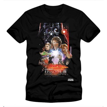 Anime Revenge of the Sith 20th Poster T-Shirt