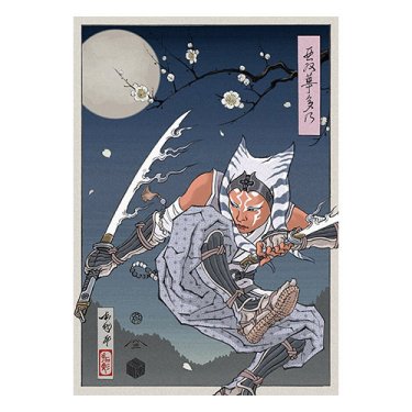 Ahsoka Tano Badge Art Poster
