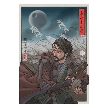 Cassian Andor Badge Art Poster