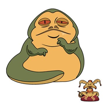 Jabba the Hutt Pin Set