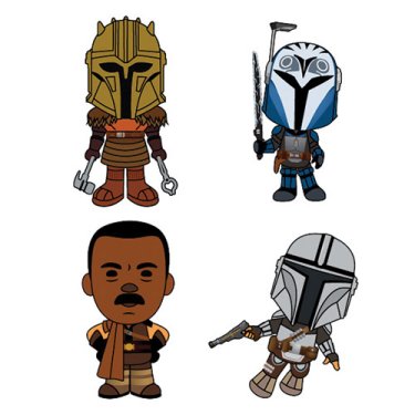 The Madalorian Pin Set